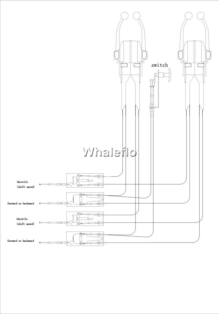 WHALEFLO TWIN LEVER CONTROL