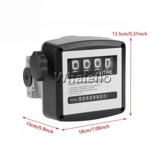 whaleflo 1inch flow meter