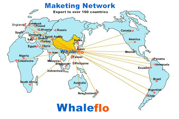 Industria y comercio Co., Ltd de Xiamen Whaleflo
