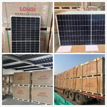 Los paneles solares Longi de 550 W son la opción perfecta para obtener energía fuera de la red confiable y rentable