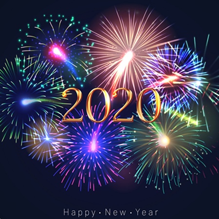 feliz año nuevo 2020 deseos y saludos para los clientes de whaleflo